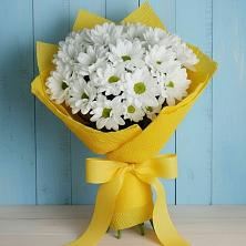 Букет цветов из:  Хризантемы в Листвянке
