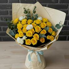 Букет цветов из:  Розы в Листвянке