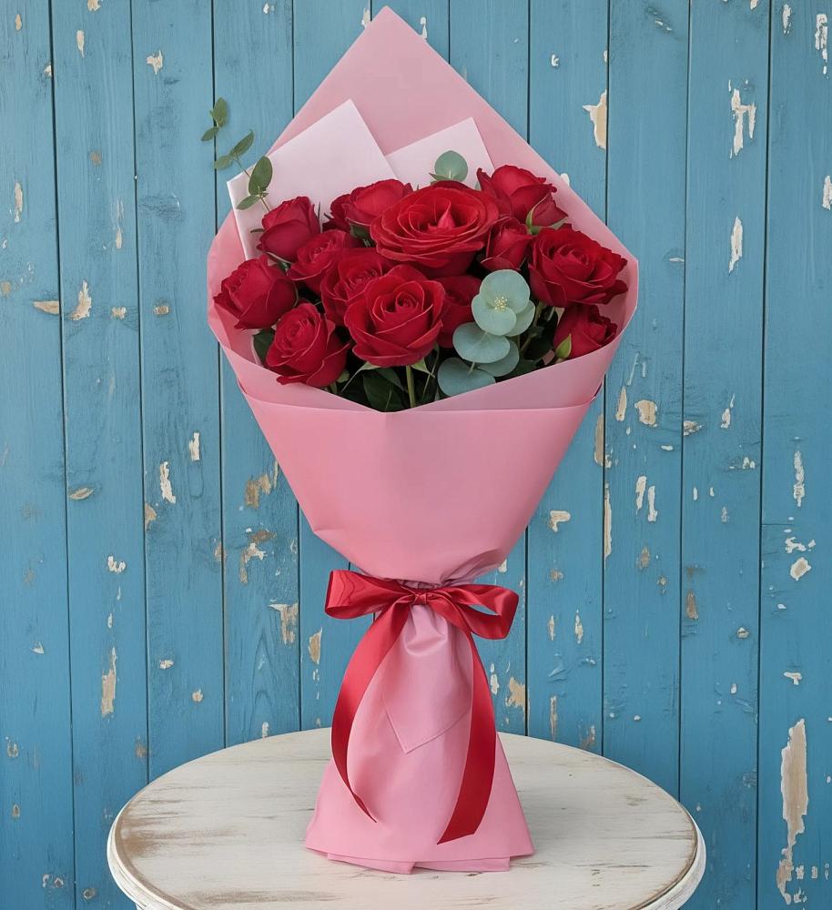 Букет цветов из: Розы в Листвянке