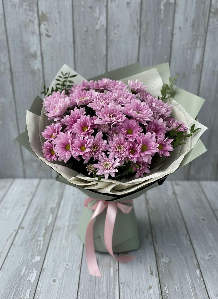 Букет цветов из: Хризантемы в Листвянке