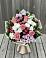 Букет цветов из: Альстромерии, Гвоздики, Розы и Хризантемы в Листвянке
