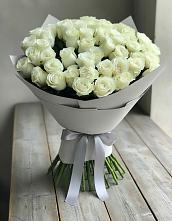 Букет 35 Белых роз #REPLACE_PRED# Листвянке