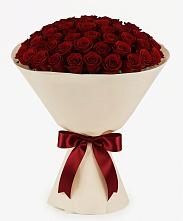 Букет 101 Бордовая роза Блэк Бакарра #REPLACE_PRED# Листвянке