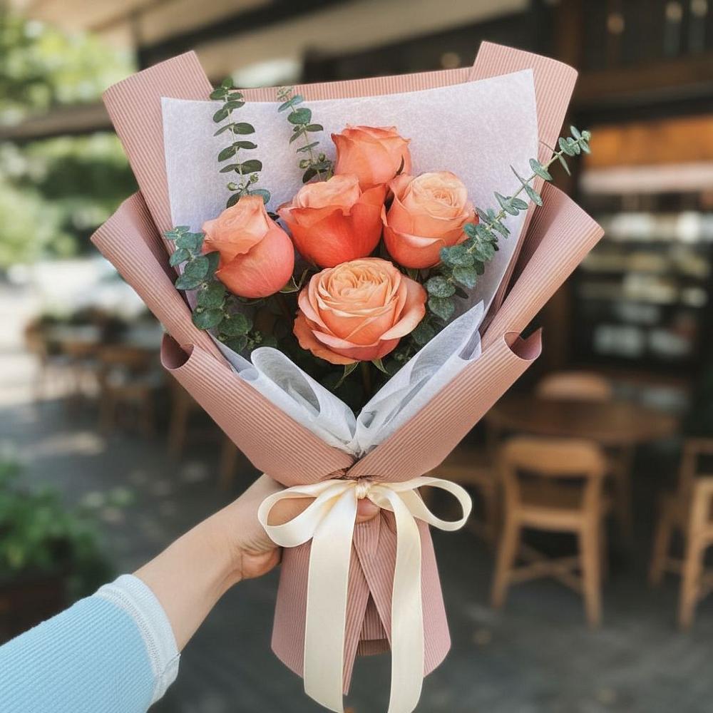 Букет цветов из: Розы в Листвянке