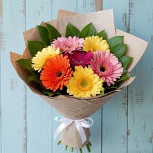 Букет цветов из:  Герберы в Листвянке
