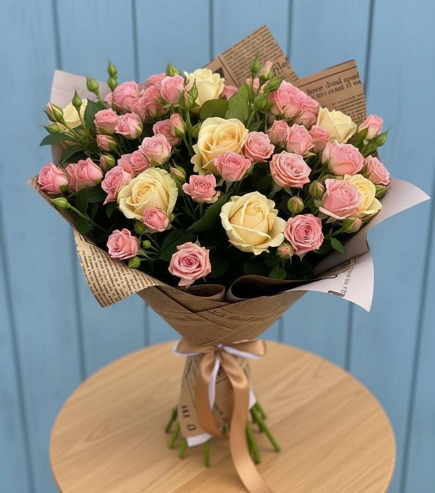 Букет цветов из: Розы в Листвянке