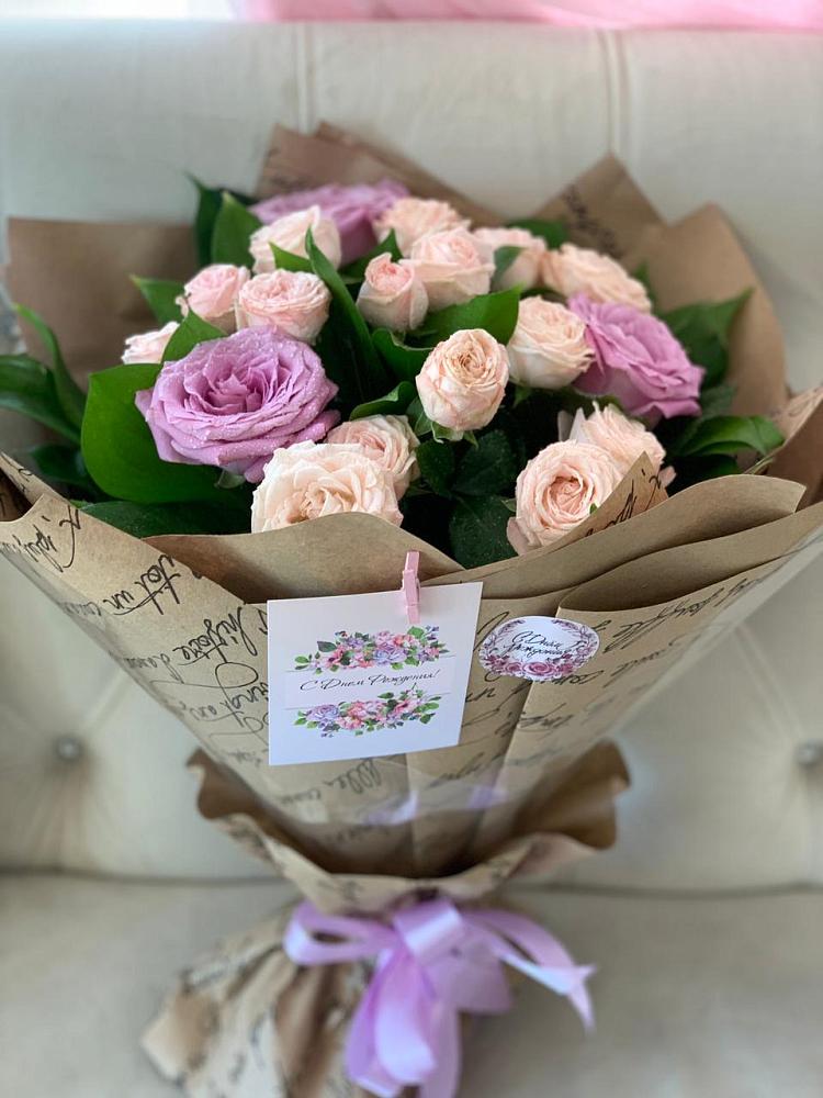 Букет цветов из: Розы в Листвянке