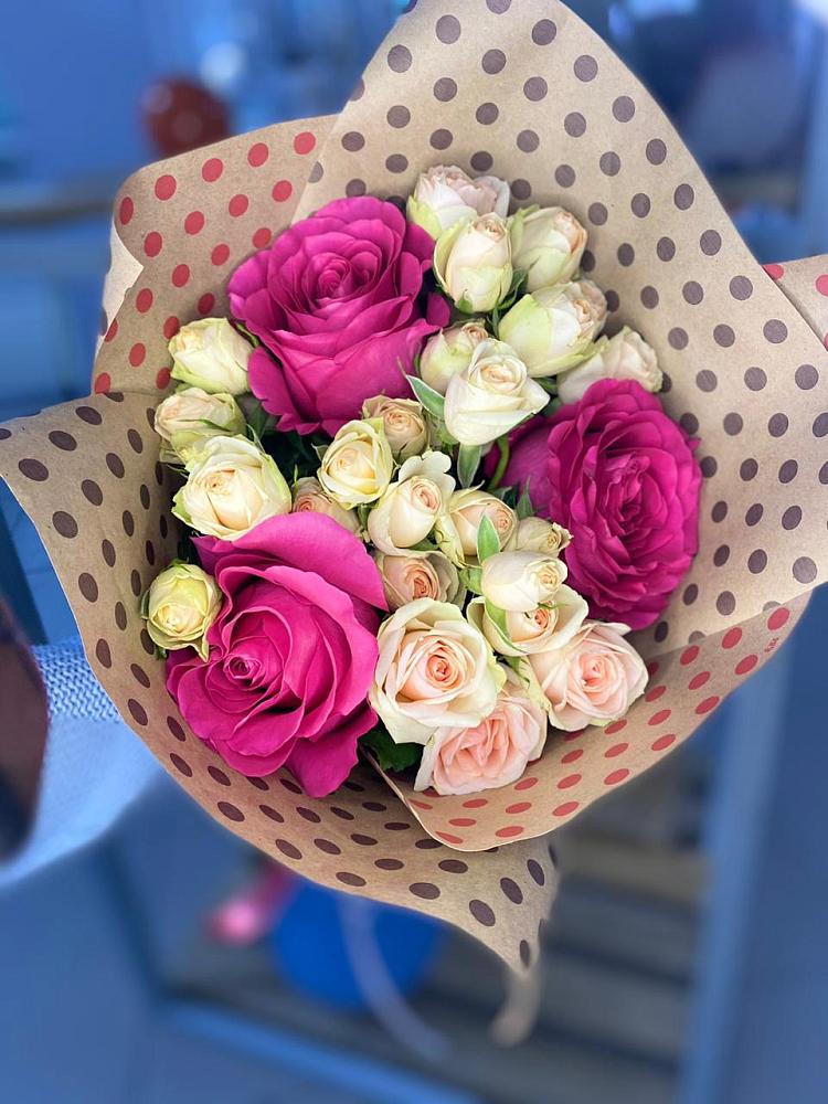 Букет цветов из: Розы в Листвянке