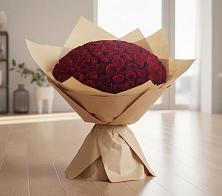 Букет 101 Красная роза в Листвянке