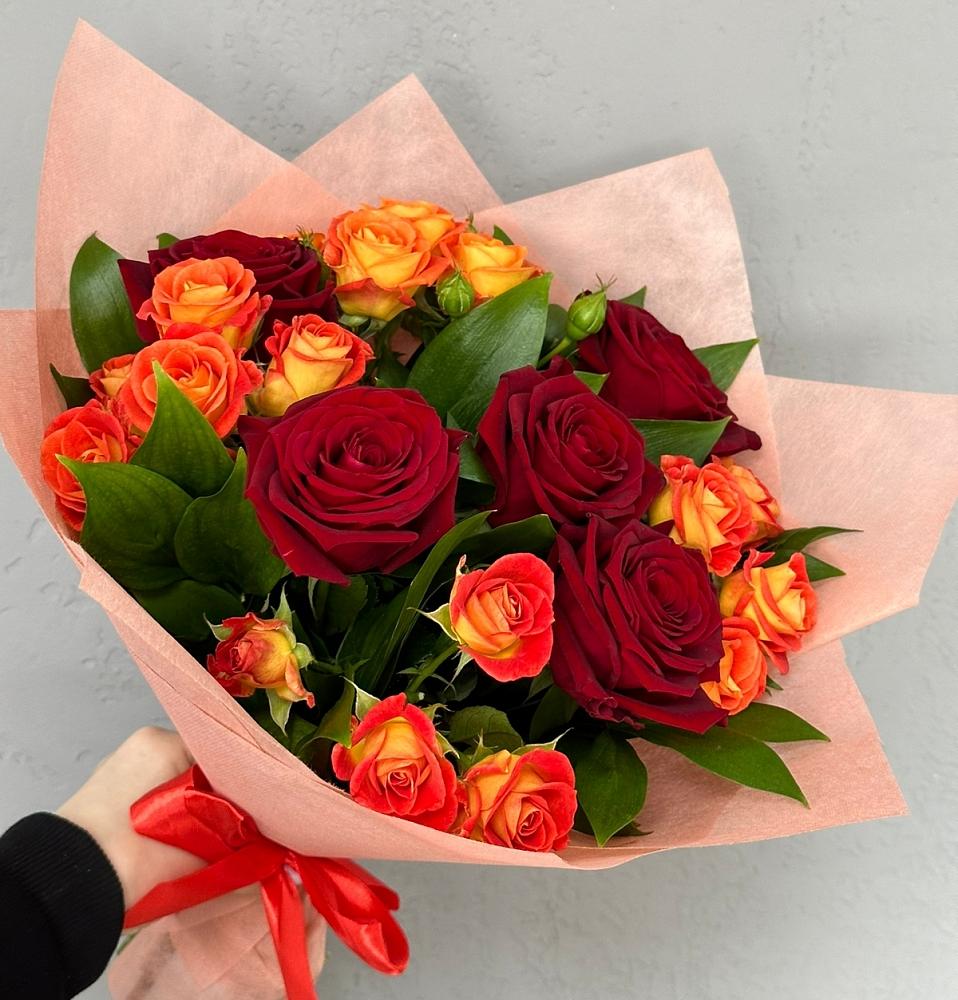 Букет Любовь и восторг в Листвянке