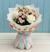 Букет цветов из:  Розы в Листвянке