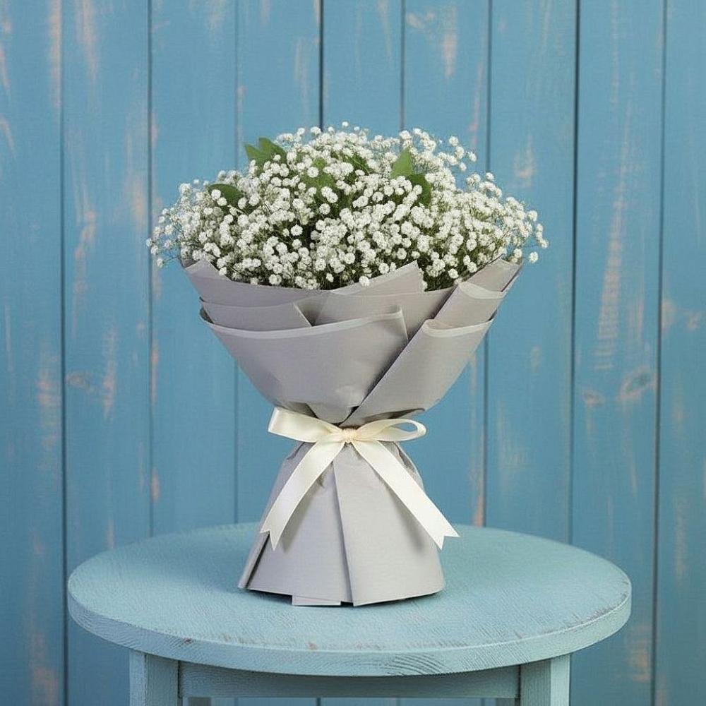 Букет цветов из: Гипсофила в Листвянке