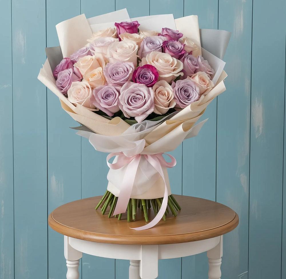 Букет цветов из: Розы в Листвянке