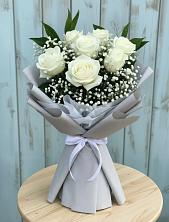 Букет цветов из:  Розы в Листвянке