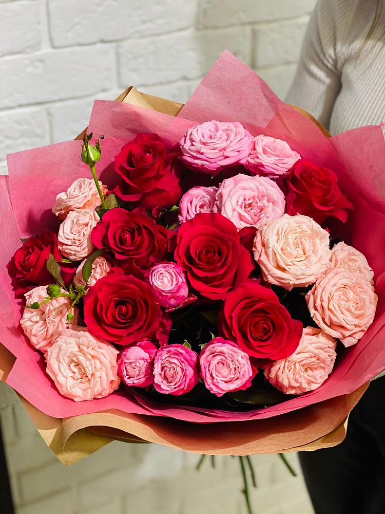 Букет цветов из: Розы в Листвянке