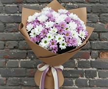 Букет цветов из:  Хризантемы в Листвянке