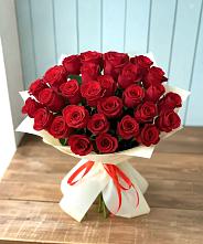 Букет 29 Красных роз в Листвянке