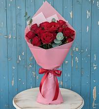 Букет цветов из:  Розы в Листвянке